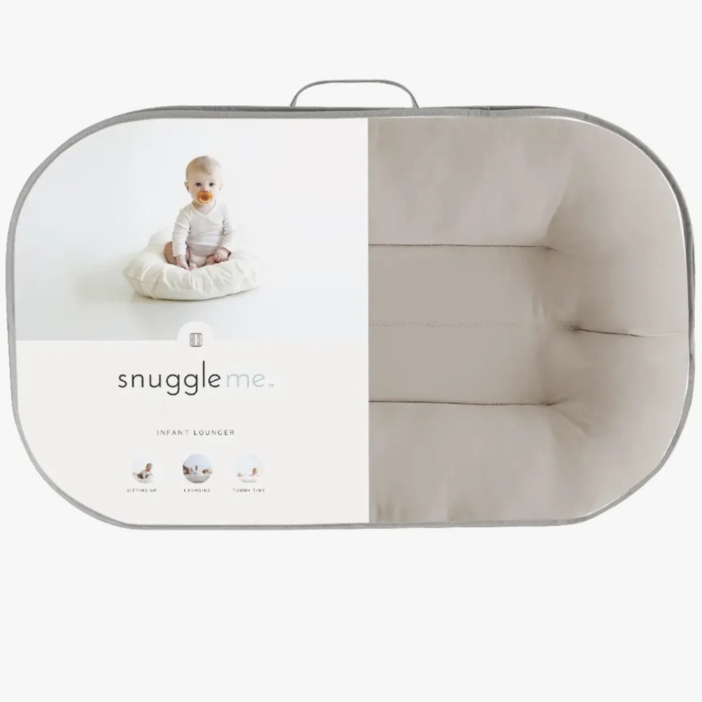 NEW {SNUGGLE ME} Organic Infant Lounger, Birch